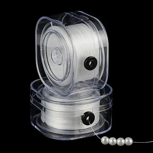 Flat Elastic Crystal String