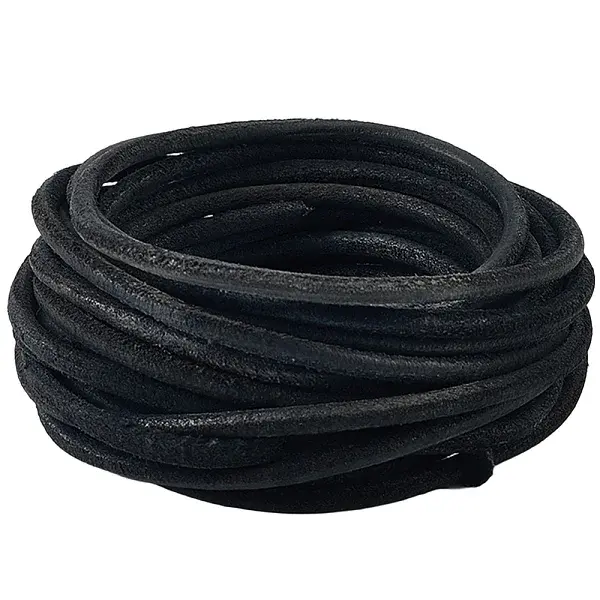 5M DIY Frosted Cowhide Leather Cord