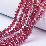 Electroplate Glass Beads Strands