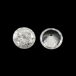 Diamond Shaped Cubic Zirconia Pointed Back Cabochons
