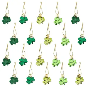 40Pcs 4 Style Saint Patrick's Day Ornaments