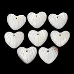 Natural Freshwater Shell Carved Pendants