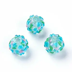 Handmade Bumpy Lampwork Beads