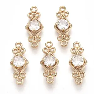 Golden Tone Brass Links Connectors