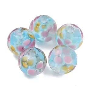 Round Lampwork Beads