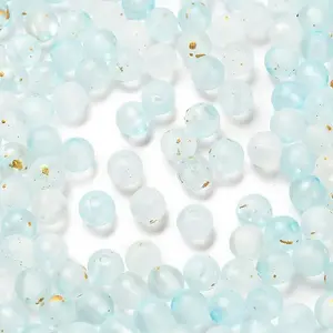 Frosted Transparent Acrylic Beads