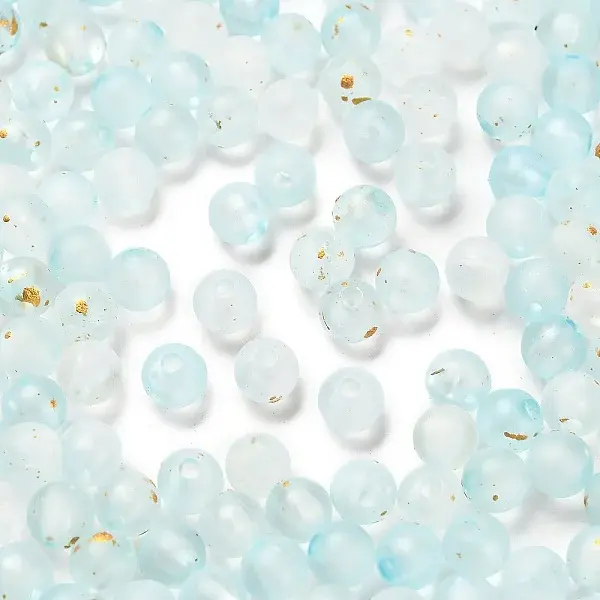 Frosted Transparent Acrylic Beads