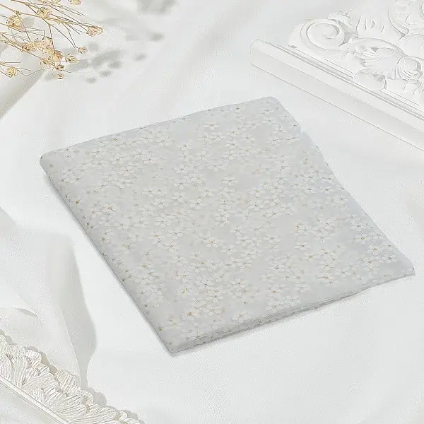 1.5 Yards Polyester Flower Pattern Fabric