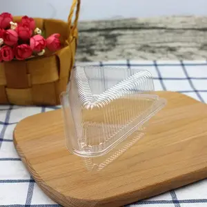 Plastic Cake Slice Containers