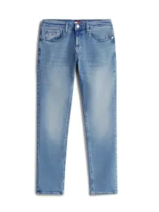 Tommy Jeans Džínsy 'SCANTON'  modrá denim