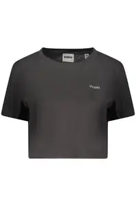 Černé triko s krátkým rukávem