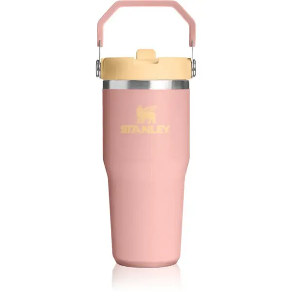 Stanley IceFlow™ Flip Straw 2.0 Tumbler termofľaša z nehrdzavejúcej ocele Peach Rose 410 ml