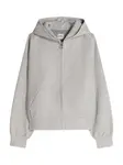 Bershka Tepláková bunda  sivá