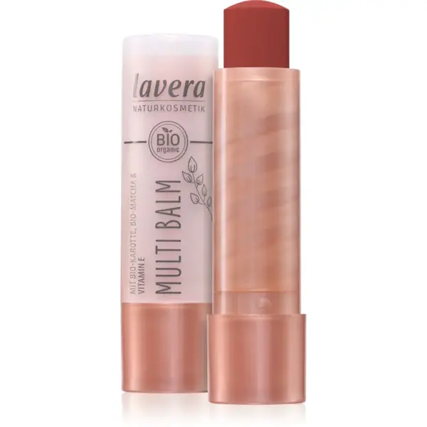 Lavera Multi Balm multifunkční balzám na rty a tváře odstín 01 Sunset Red 4.5 g