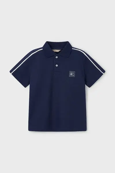 Detská bavlnená polokošeľa Mayoral