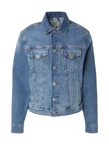 Pepe Jeans Prechodná bunda  modrá denim