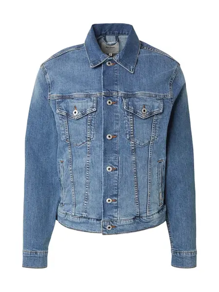 Pepe Jeans Prechodná bunda  modrá denim