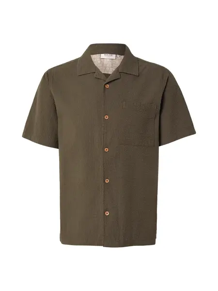 INDICODE JEANS Košeľa 'Drill'  zelená