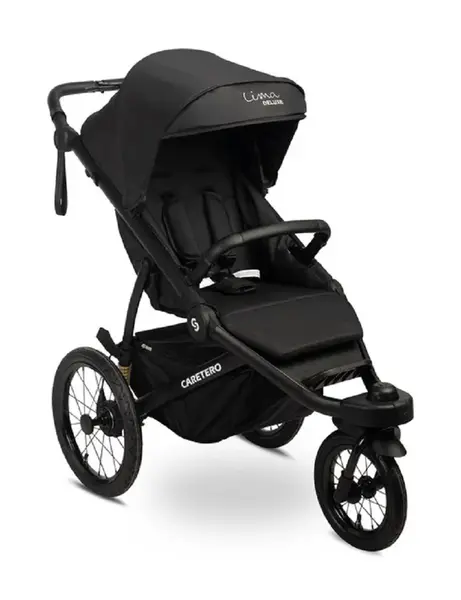 Caretero Sportovní kočárek Lima Deluxe - černý