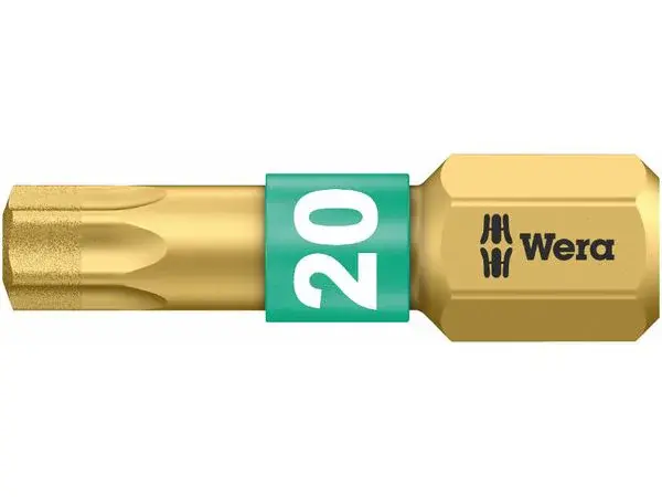 Wera 066104 Bit 1/4" TX 20 x 25 mm, bitorsion typ 867/1 TORX BDC