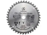 BGS Technic BGS 3953 Pilový kotouč ze slinutého karbidu průměr 210 x 30 x 2,6 mm 40 zubů