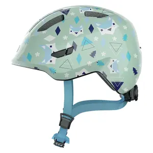 Dětská cyklo přilba Abus Smiley 3.0 Green Nordic S (45-50)