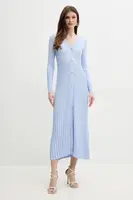 Šaty Marella FILLY modrá barva, maxi, 2513321061200