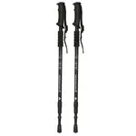 MG Nordic Walking trekingové palice 65 -135 cm, čierne