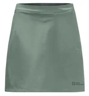 Jack Wolfskin Hilltop Trail 38, picnic green Dámská sukně se šortkami