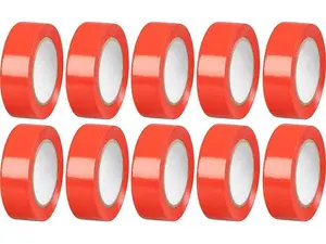 Páska izolační PVC 19mm/10m červená STREND PRO 2173180 10ks