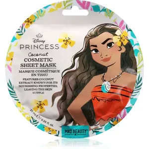 Mad Beauty Disney Princess Moana hydratační plátýnková maska 25 ml