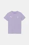 Dětské tričko Puma Neymar Creativity Tee fialová barva, s aplikací, 660102