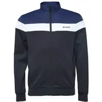 Lotto WARLEY TRACK TOP OPT Pánska mikina, čierna, veľkosť XXL