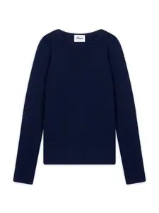 JUST CASHMERE Sveter 'Joyce'  námornícka modrá
