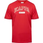 Kappa MONCALIERI Pánské triko, červená, velikost