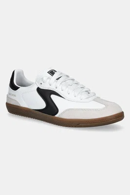 Kožené sneakers boty Skechers HOTSHOT bílá barva, 185232