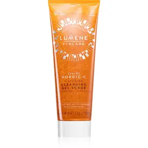 Lumene Nordic-C [VALO] Clear Glow gelový peeling pro rozjasnění a vyhlazení pleti 125 ml