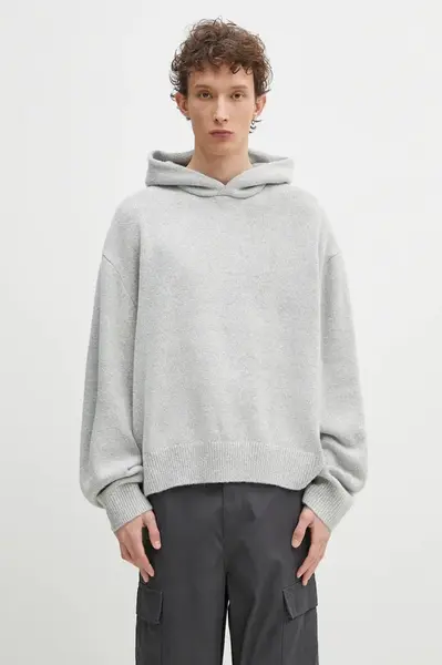 Svetr z vlněné směsi MKI MIYUKI ZOKU Mohair Blend Knit Hoody