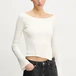 Svetr Guess Originals dámský, béžová barva, lehký, W5GR23 Z2V62