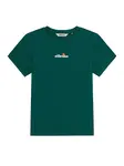 ELLESSE Tričko 'Durare'  tmavozelená / biela