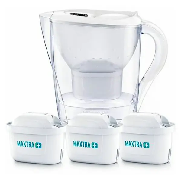 BRITA Marella Memo Filtrační konvice bílá Starter pack 2,4 l
