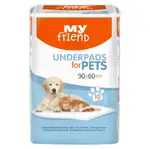 MY FRIEND Hygienické podložky pro domácí zvířata 90x60 cm 10 ks