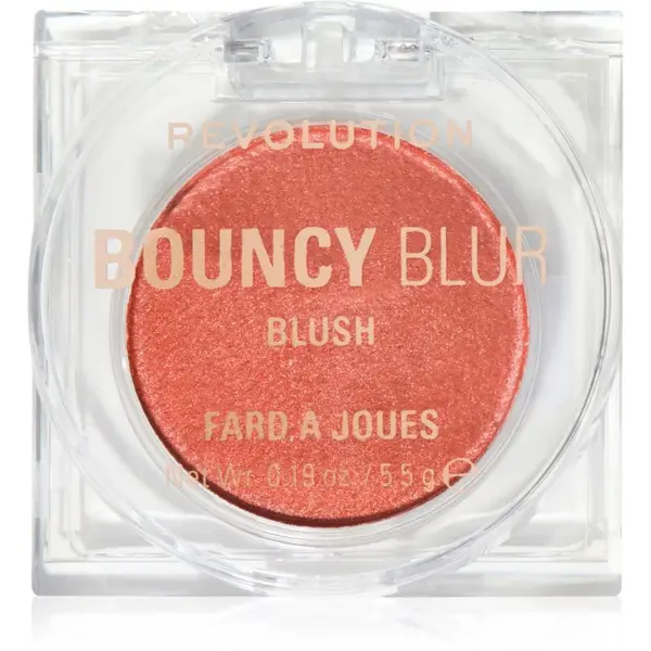 Revolution Bouncy Blur rozjasňující tvářenka odstín Paprika Pop Soft Bronze 5.5 g