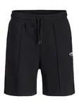 Jack & Jones Plus Nohavice 'JPSTKane'  čierna / biela