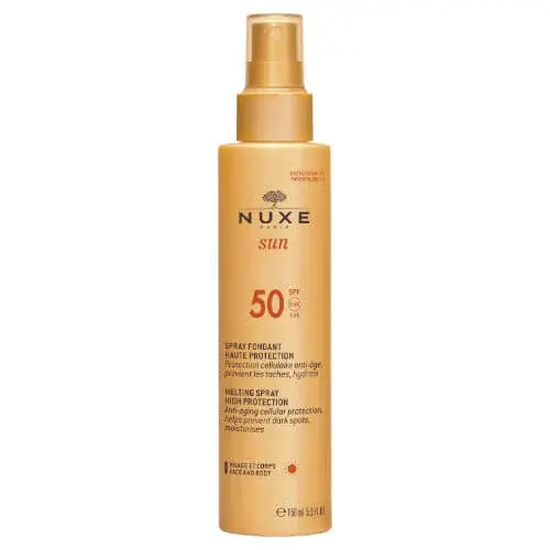 Nuxe Sprej na opaľovanie Sun SPF 50 (Melting Spray High Protection) 150 ml