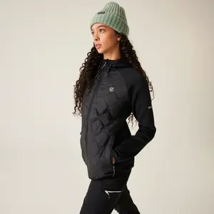 Dámská hybridní bunda dare2b torrek flexy hybrid černá 42