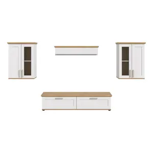 Livetastic OBÝVACÍ STĚNA barvy modřínu, dub artisan