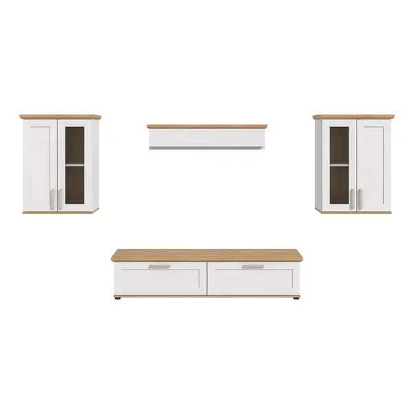 Livetastic OBÝVACÍ STĚNA barvy modřínu, dub artisan