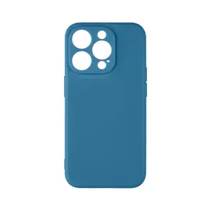 Zadní kryt OBAL:ME Matte TPU pro Apple iPhone 15 Pro, tmavě modrá