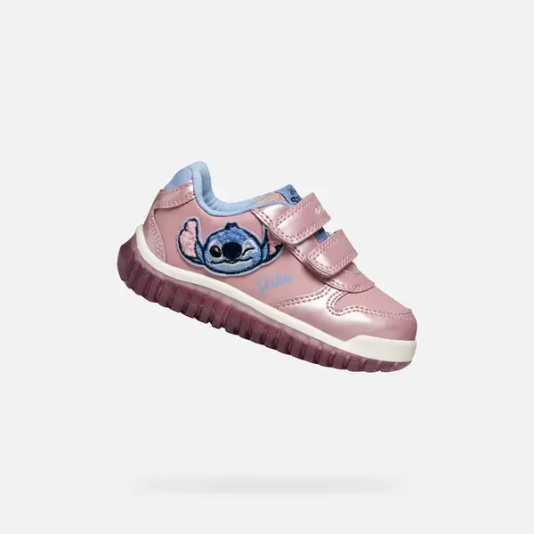 Girls First Steps Geox Lightyloo Pink - Girls